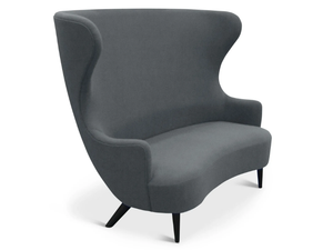 WINGBACK - Fabric small sofa high-back _ Tom Dixon